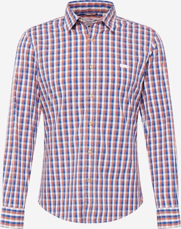 LEVI'S ® Slim fit Overhemd 'LS Battery HM Shirt Slim' in Blauw: voorkant