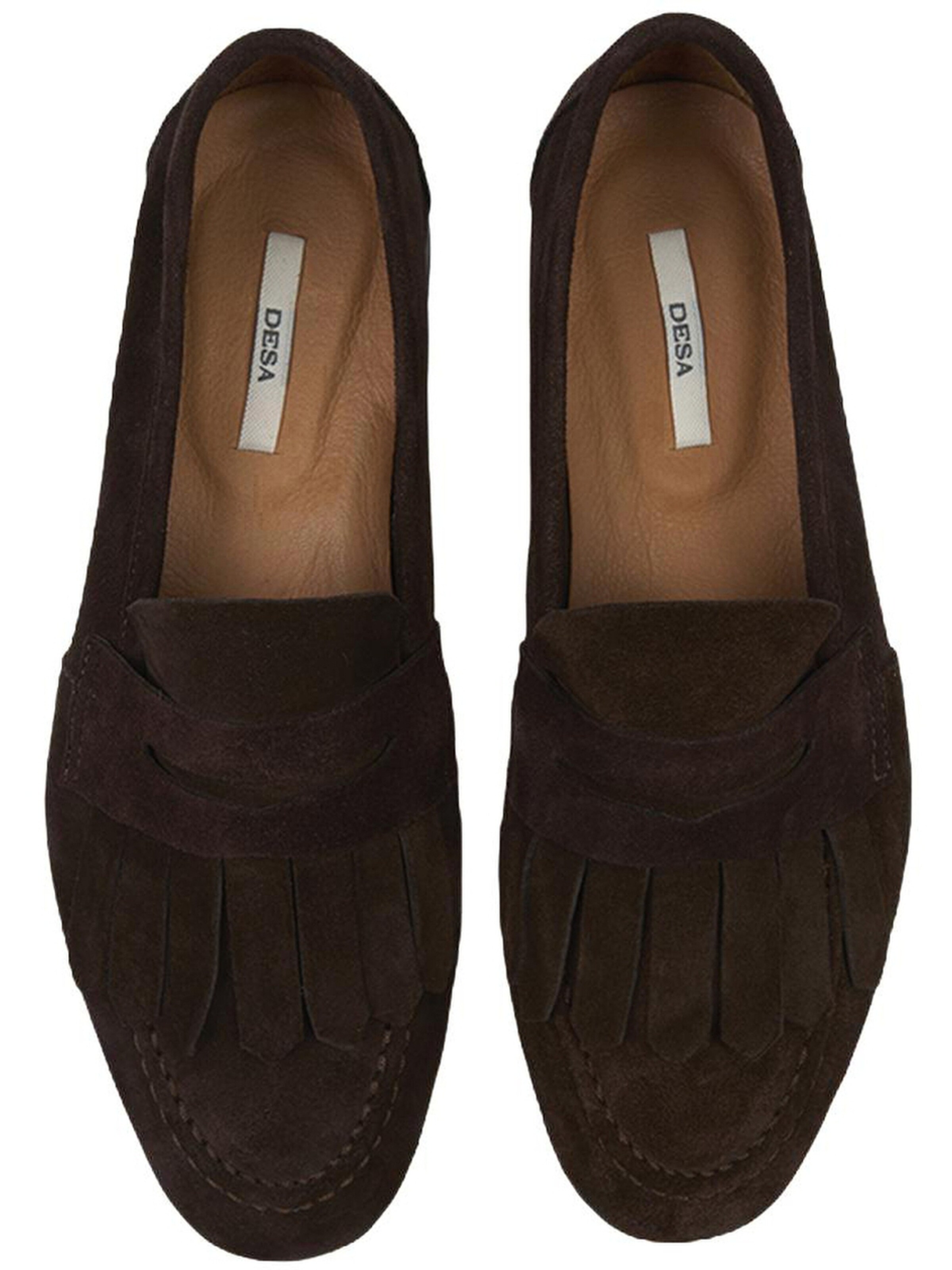 Desa Moccasins in Brown