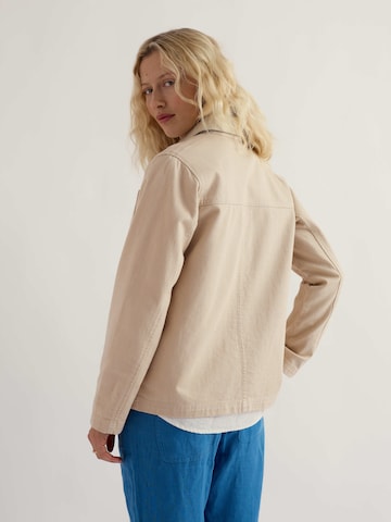 Seasalt Cornwall Between-season jacket 'Reading Rocks' in Beige