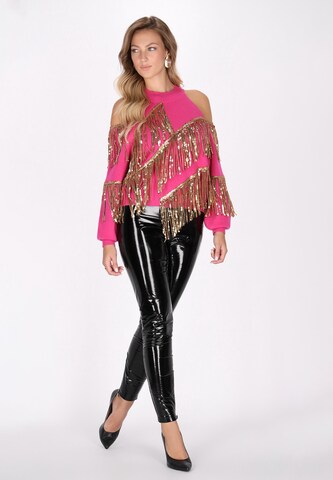 Pull-over faina en rose
