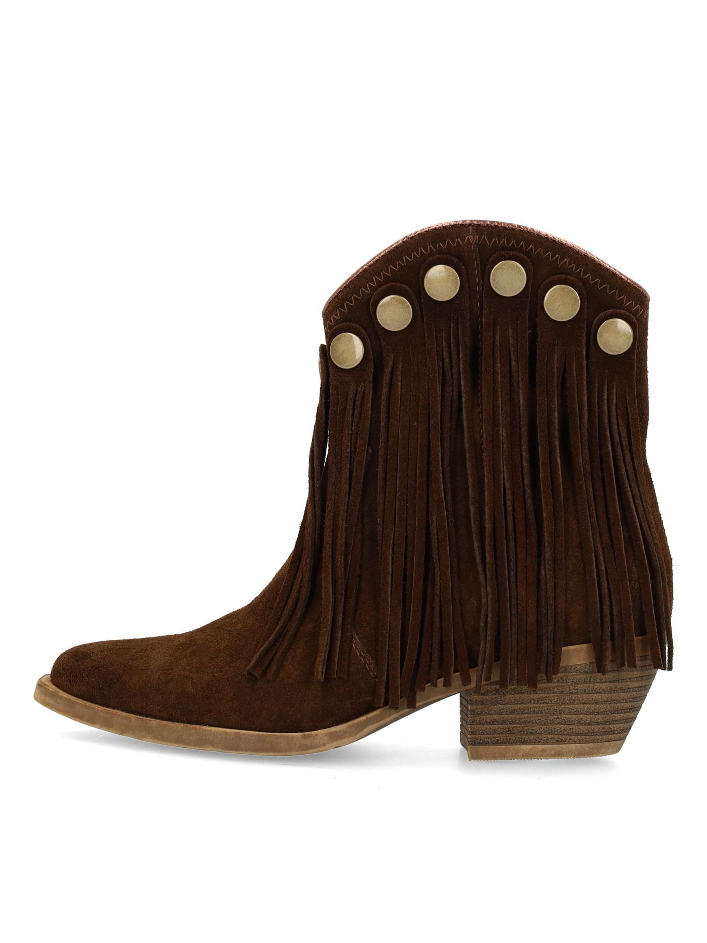 SACHA Enkellaarsjes in Bruin