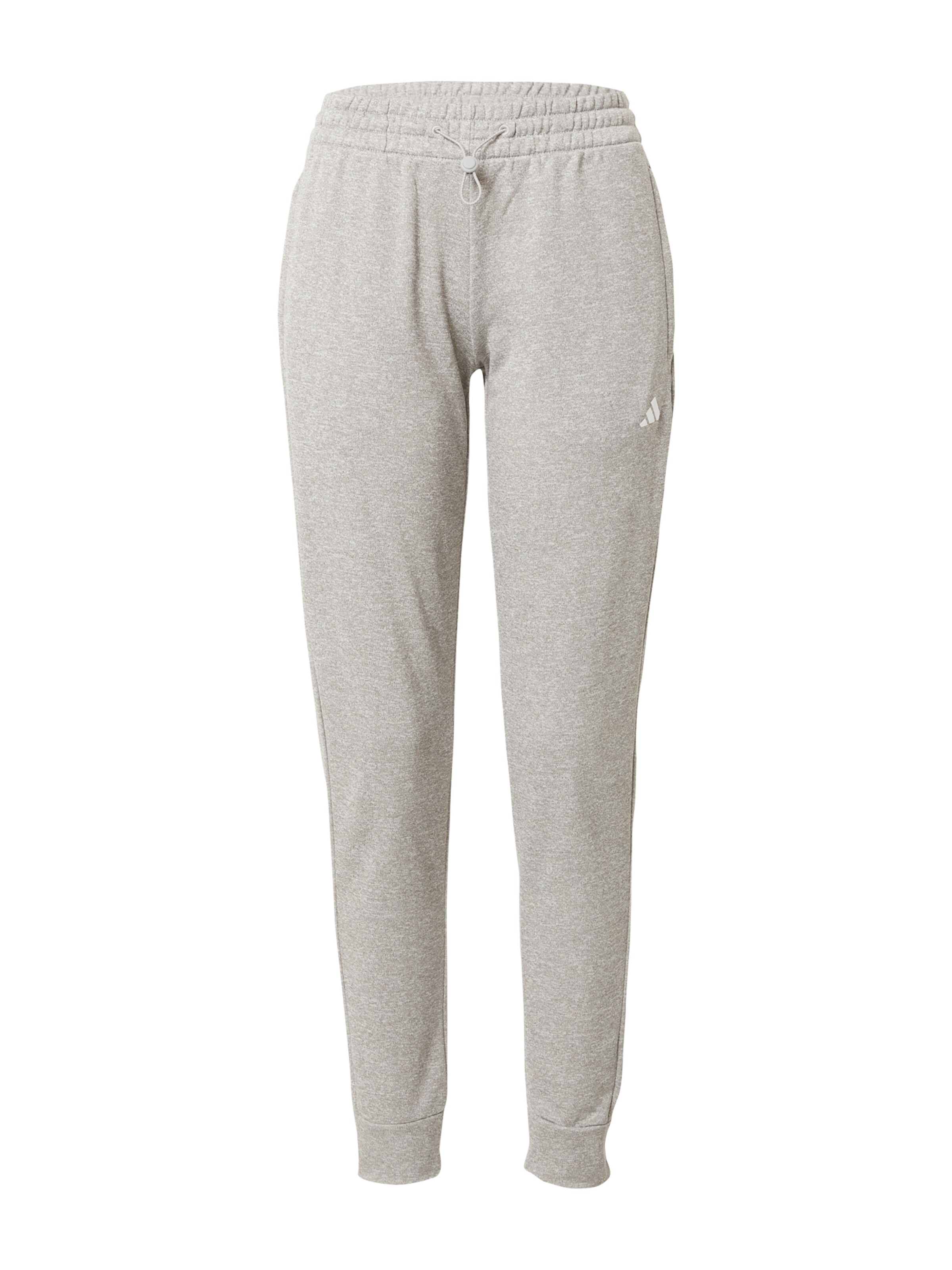 ADIDAS PERFORMANCE Tapered Sporthose 'Game And Go' in Grau: Vorderseite