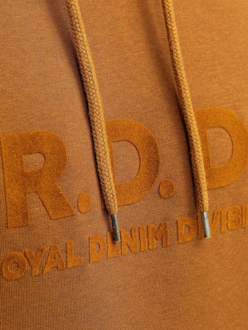 R.D.D. ROYAL DENIM DIVISION Sweatshirt 'Aiden' i orange