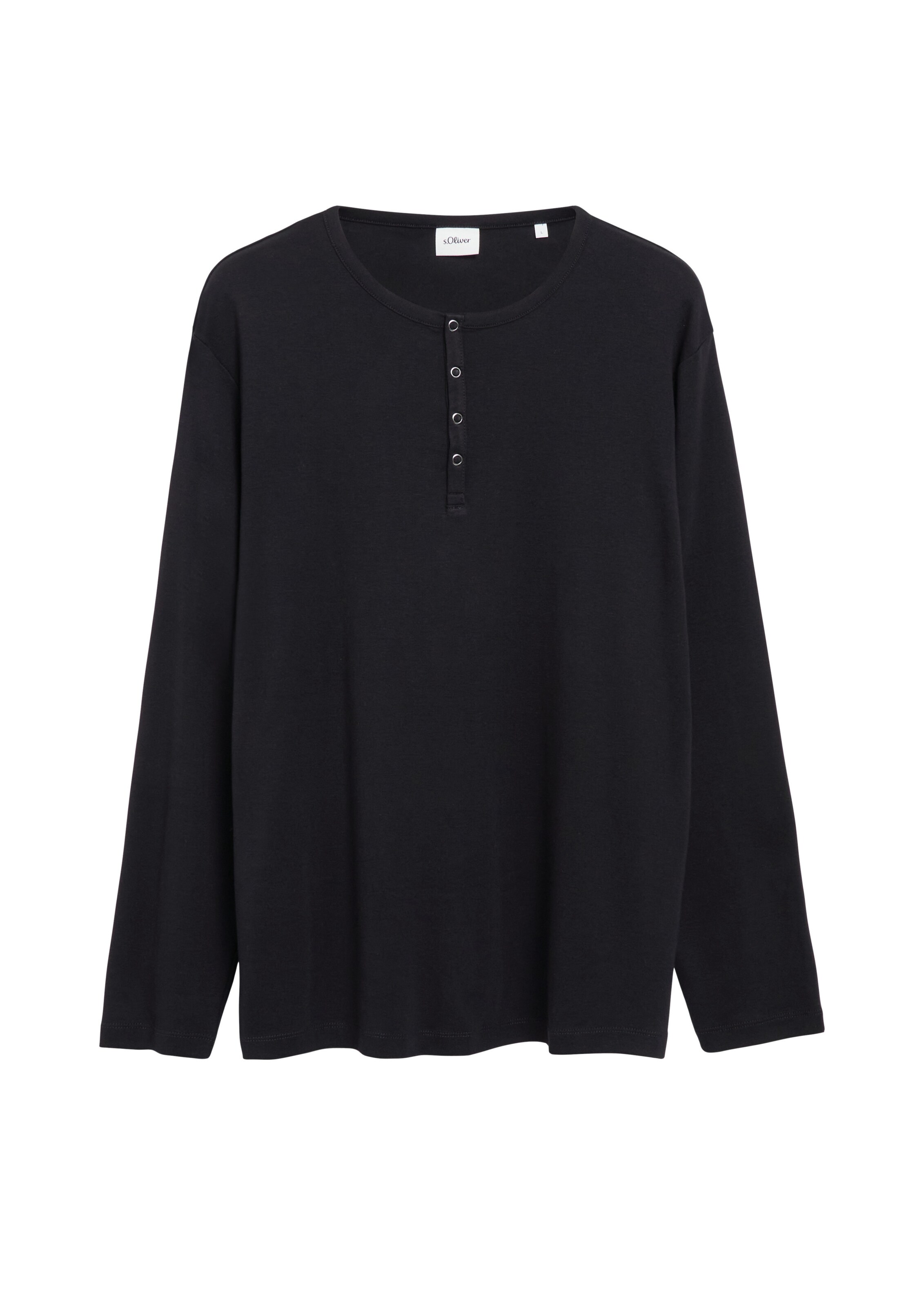 s.Oliver Shirt in Black: front
