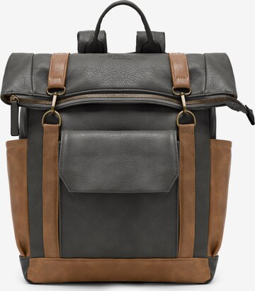 Herling Backpack 'Quinlan' in Grey: front