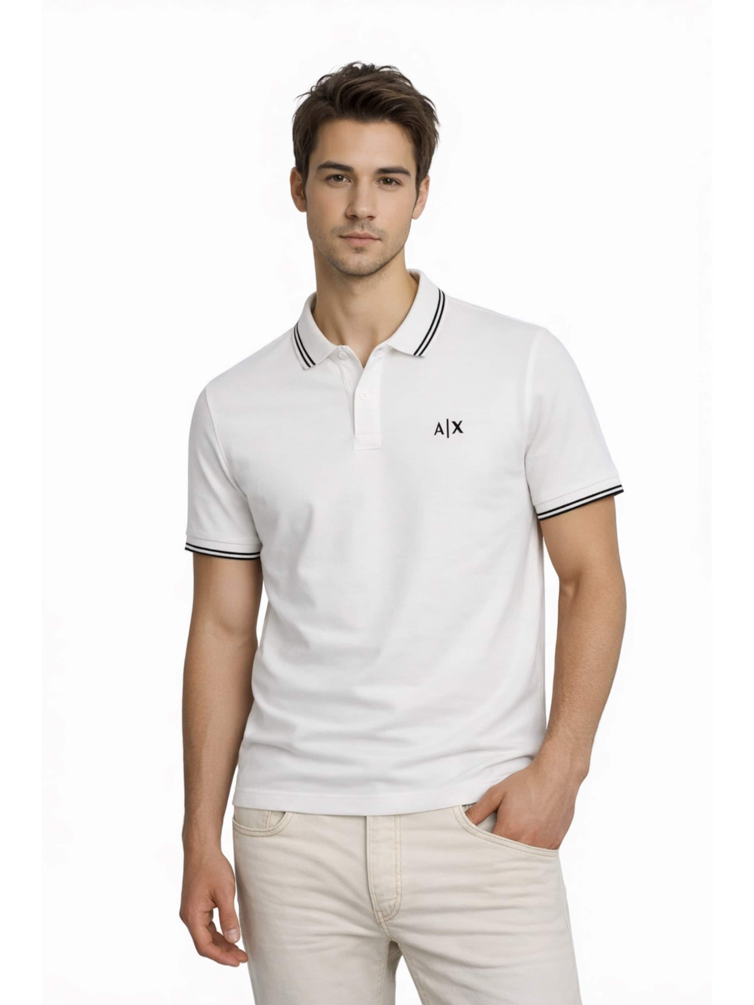 Maglietta di ARMANI EXCHANGE in bianco: frontale