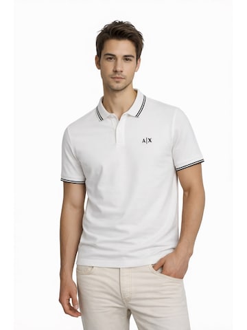 balta ARMANI EXCHANGE Marškinėliai: priekis