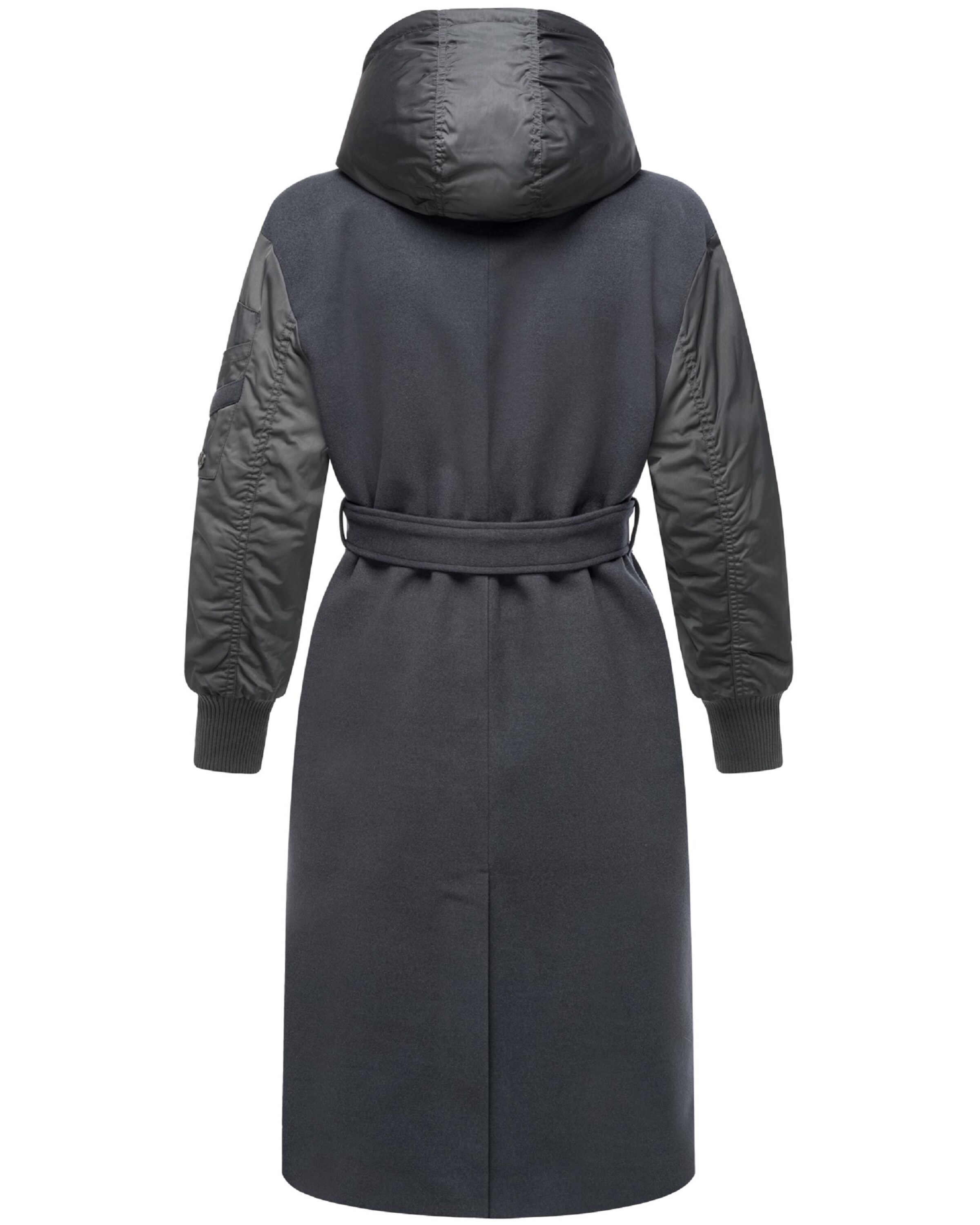 MARIKOO Prechodný kabát 'Tjadee 16' - Sivá