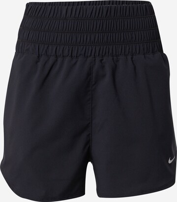 Regular Pantalon de sport 'ONE' NIKE en noir : devant