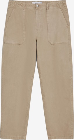 Bershka Loosefit Broek in Bruin: voorkant