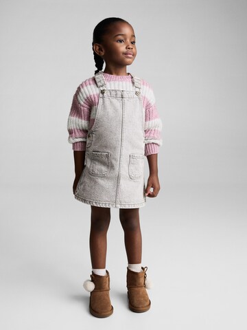 MANGO KIDS Dress in Grey: front
