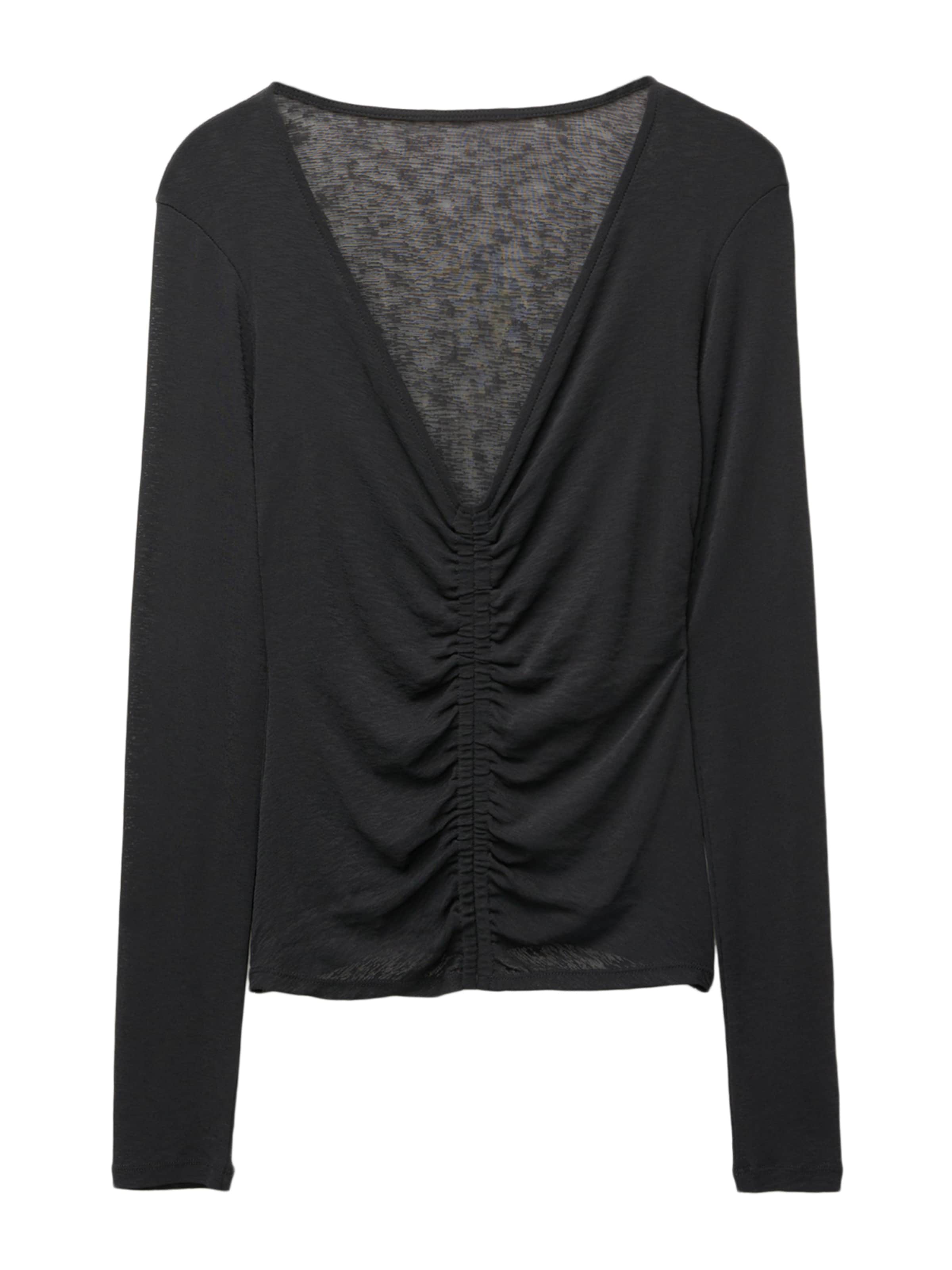 Maglietta di Pull&Bear in nero: frontale