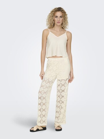 Wide Leg Pantalon 'JDYEva' JDY en blanc