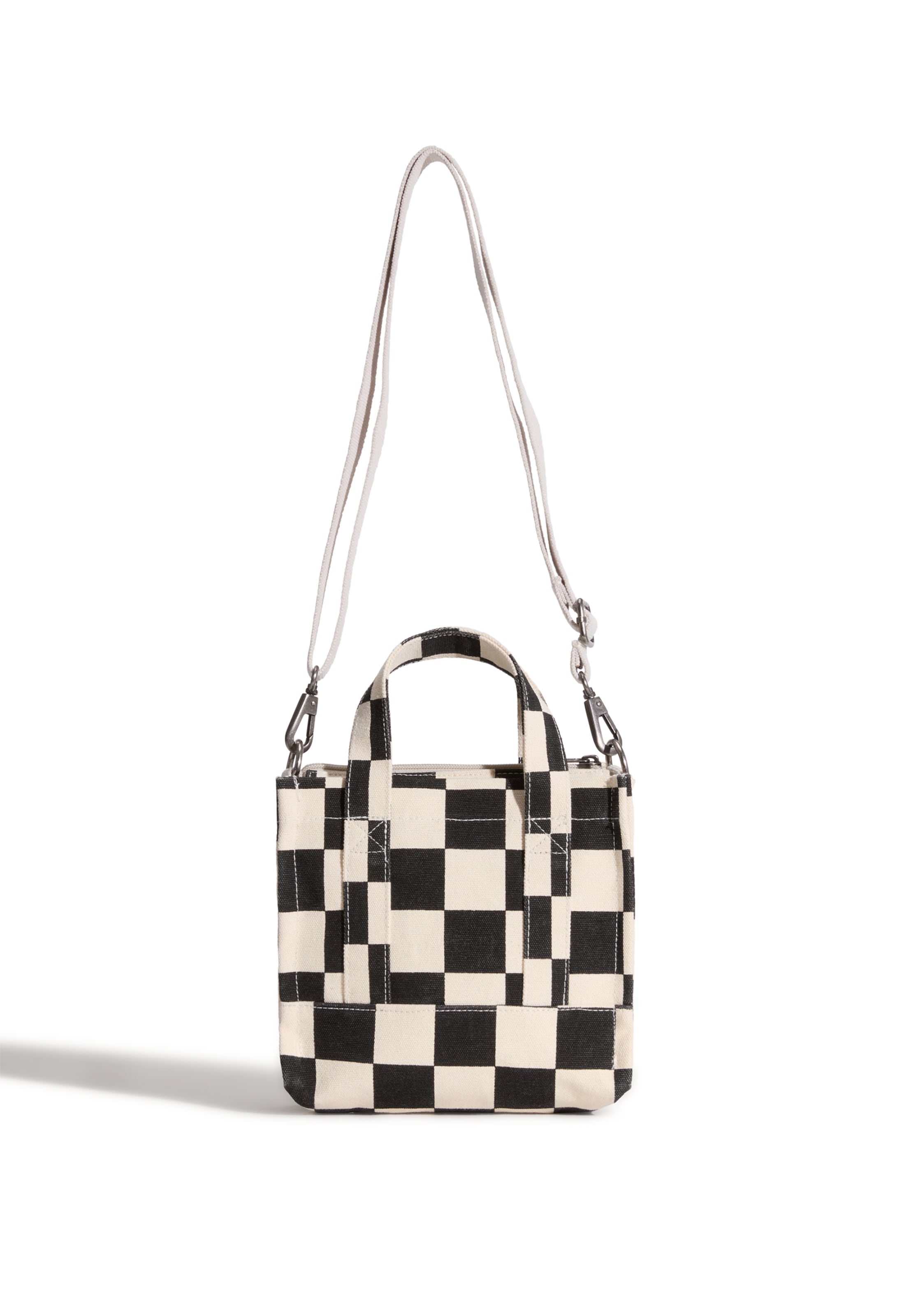 VANS Чанта за през рамо тип преметка 'Lil Pergs' в бяло