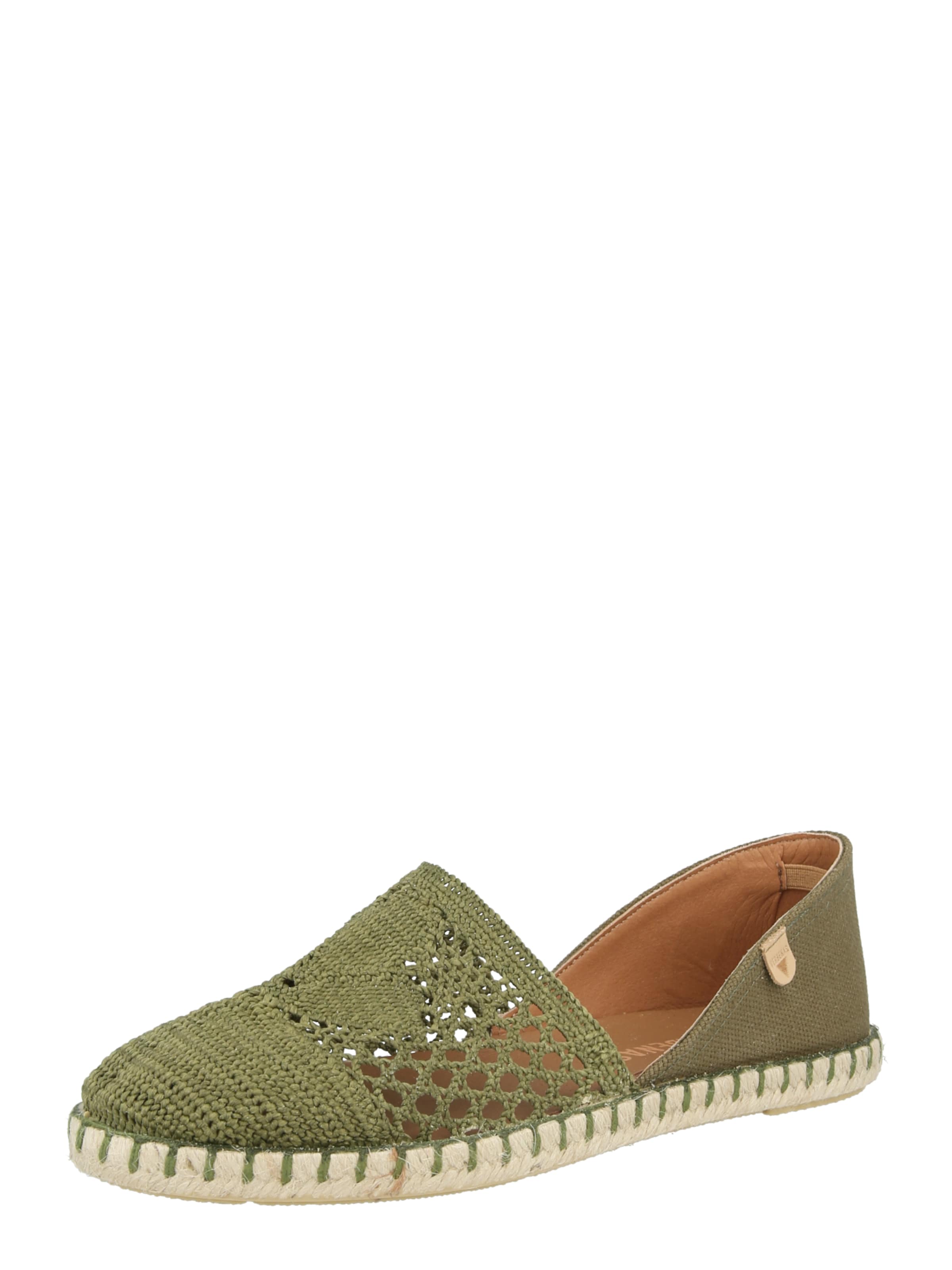 VERBENAS Эспадрильи 'CARMEN' в Зеленый: спереди