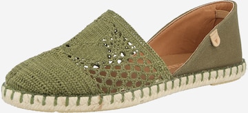 VERBENAS Эспадрильи 'CARMEN' в Зеленый: спереди