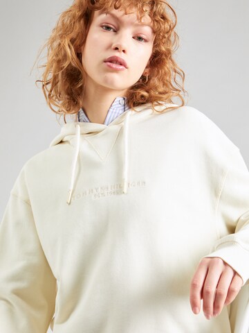 TOMMY HILFIGER Sweatshirt in Beige