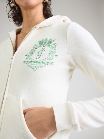 Juicy Couture Ζακέτα φούτερ 'ROBYN' σε λευκό