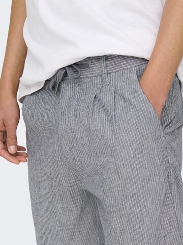 regular Pantaloni 'Linus' di Only & Sons in blu