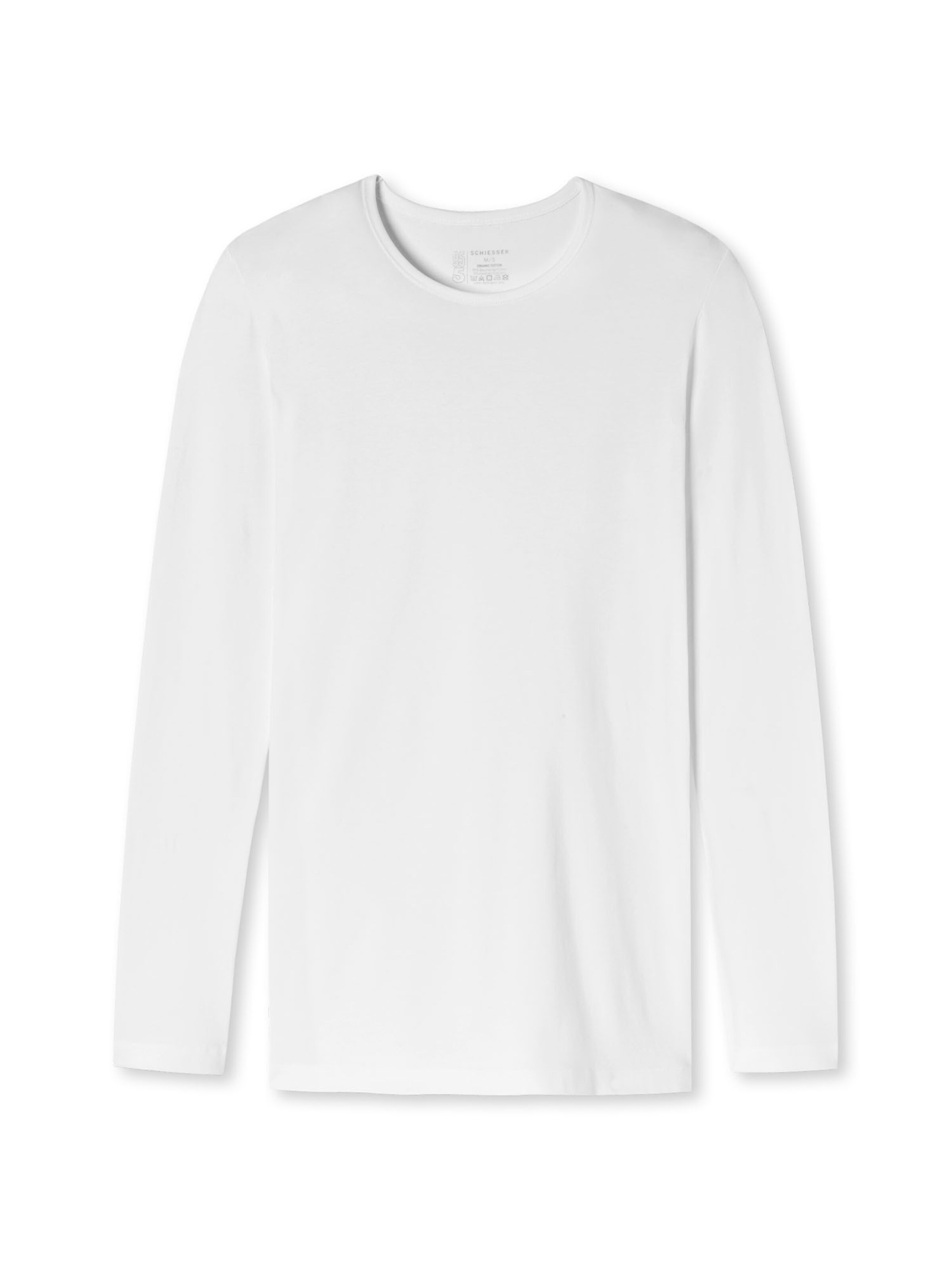 T-Shirt ' 95/5 Originals ' SCHIESSER en blanc : devant
