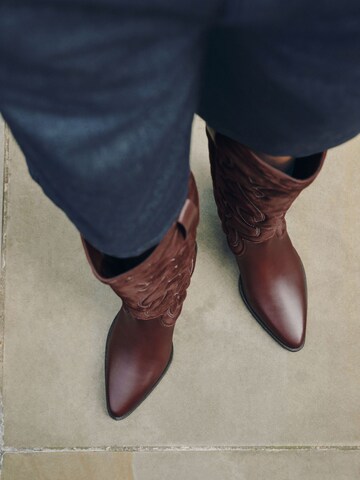 Next - Botas camperas en rojo