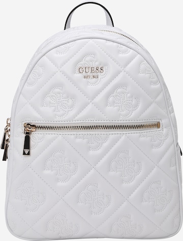 Rucsac 'VIKKY II' de la GUESS pe alb: față