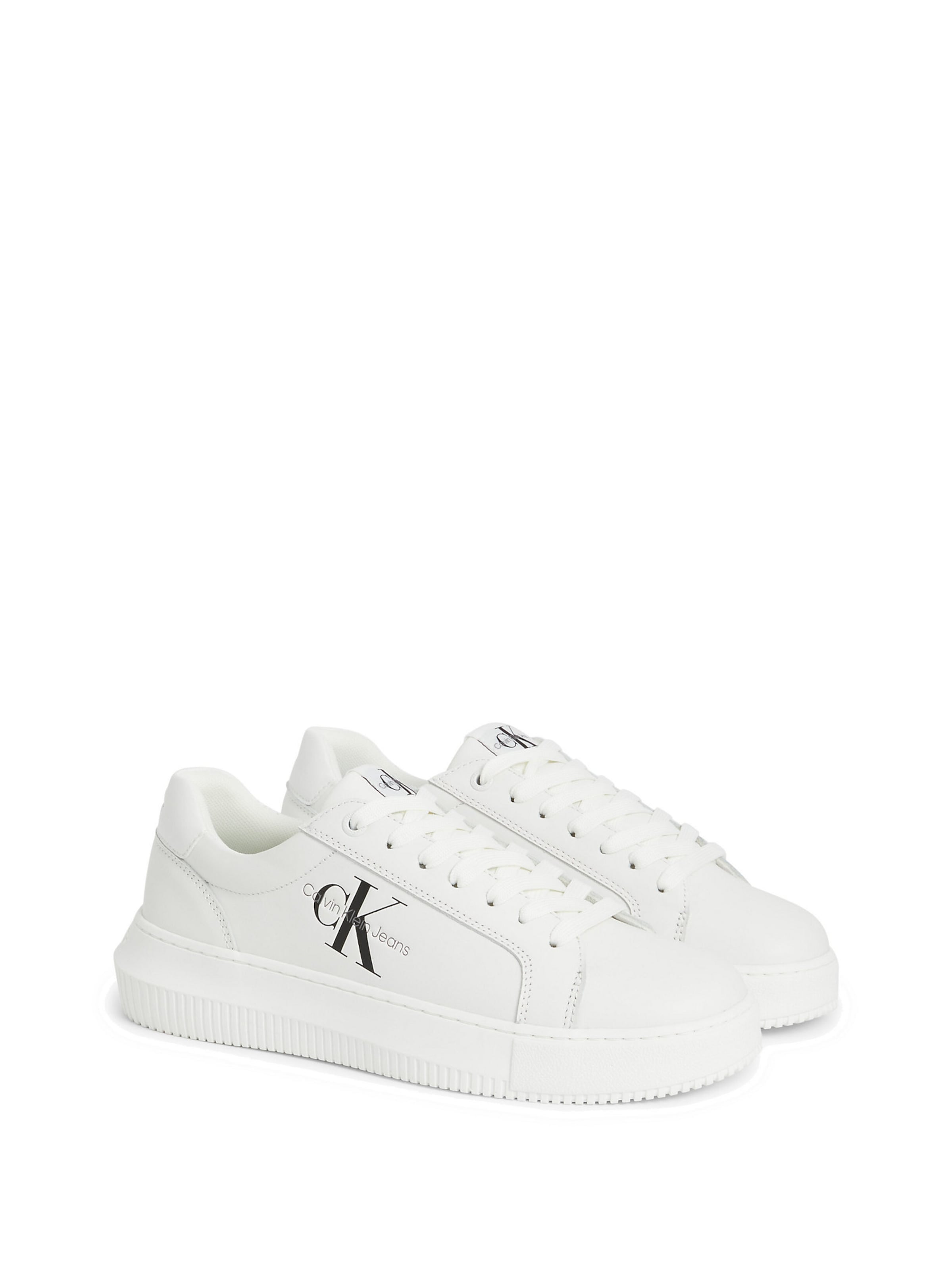 スニーカー   JEANS Woman Sneakers White YW0YW00823 YBR Calvin Klein Jeans Sneakers in White | ABOUT YOU