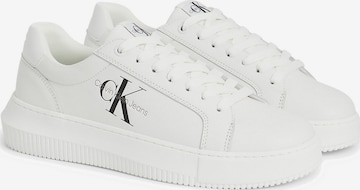 Calvin Klein Jeans - Zapatillas deportivas bajas en blanco