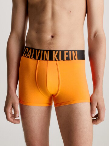 Calvin Klein Underwear Boxers 'Intense Power' em Roxo Escuro, Tangerina