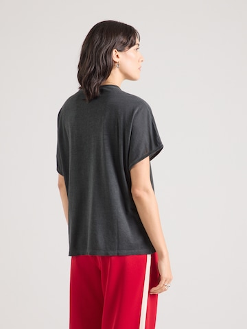 QS T-shirt i svart