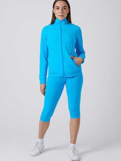 SPORTKIND Sportjacke 'Trainingsjacke'‌‌‌‌‌‌‌ in türkis, Produktansicht