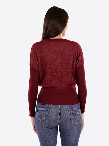 Pull-over 'Maglia' Yes Zee en rouge