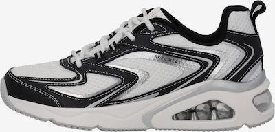 SKECHERS Sneaker in schwarz / silber / weiß, Produktansicht