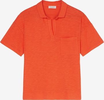 T-shirt Marc O'Polo en orange : devant