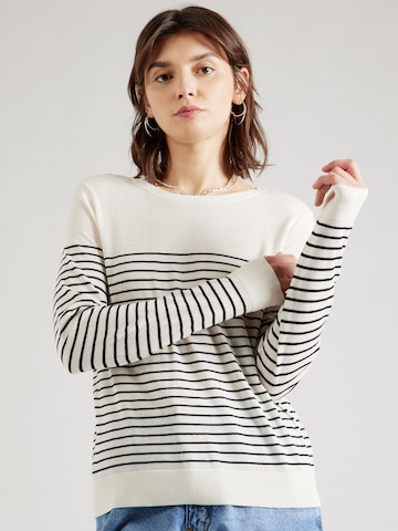 Pull-over 'ABELLA' VILA en gris : devant