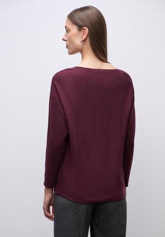 STREET ONE Sweater 'Dolman' in Red