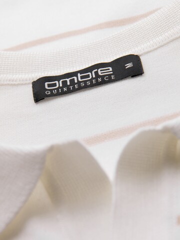 Ombre Shirt 'OM-POLS-0146' in White