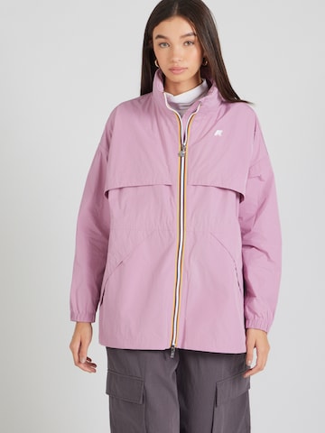 K-Way Átmeneti dzseki 'AUBELINE MEMORY TOUCH' - lila: elől