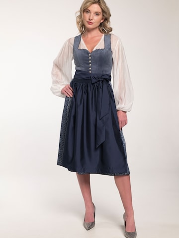 Dirndl SPIETH & WENSKY en bleu : devant