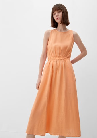 s.Oliver Kleid in Orange: predná strana