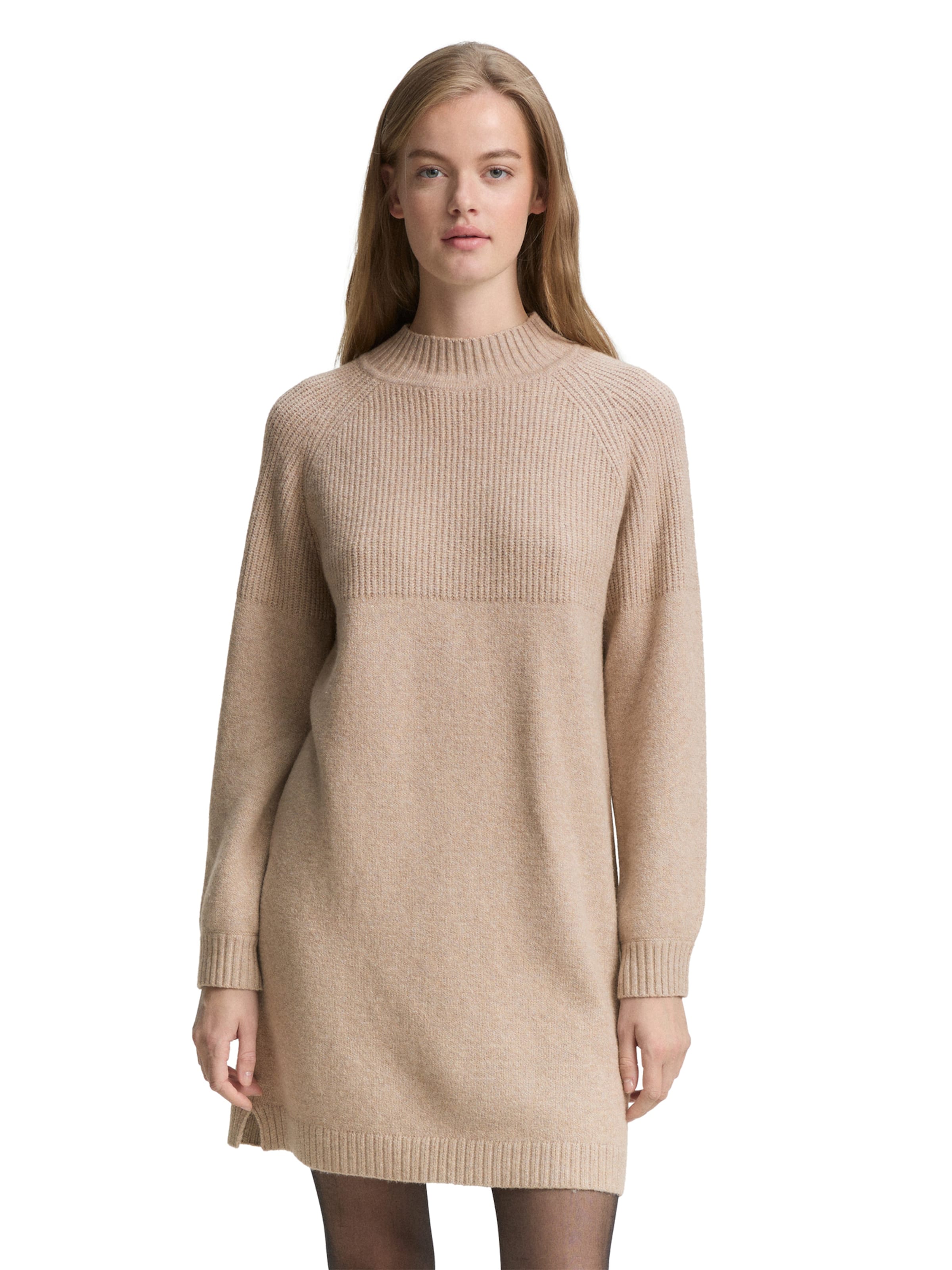 TOM TAILOR DENIM Kötött ruhák - barna: elől