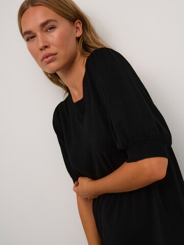 Kaffe Knit dress 'Lizza' in Black