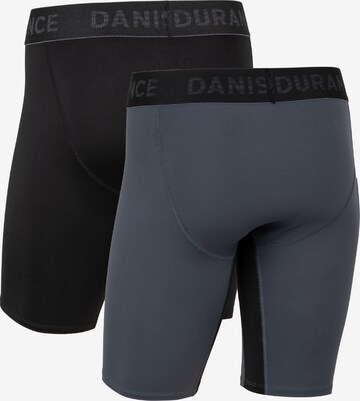 DANISH ENDURANCE Skinny Sportsbukser 'Compression Shorts' i blandingsfarvet