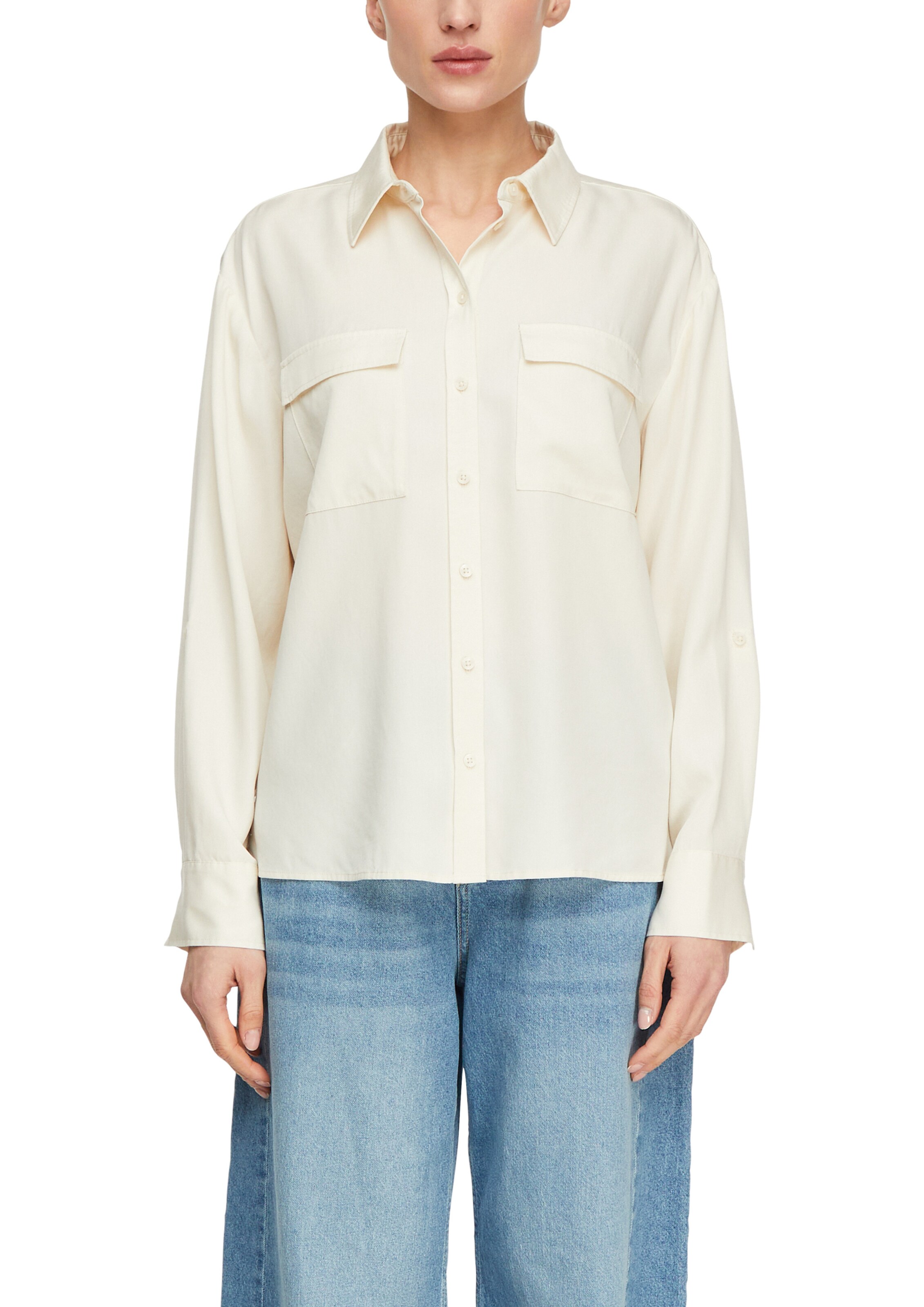 COMMA Blouse in Beige