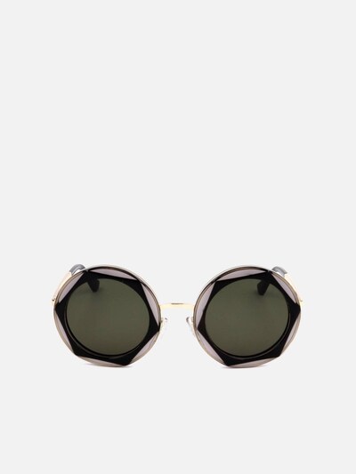 Marni Sunglasses 'Marni ME639S Blue/azure 46/27/140 Women Sunglasses' in 45 in Black, Item view