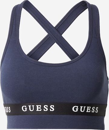 GUESS Sports-BH 'ALINE' i blå: forside