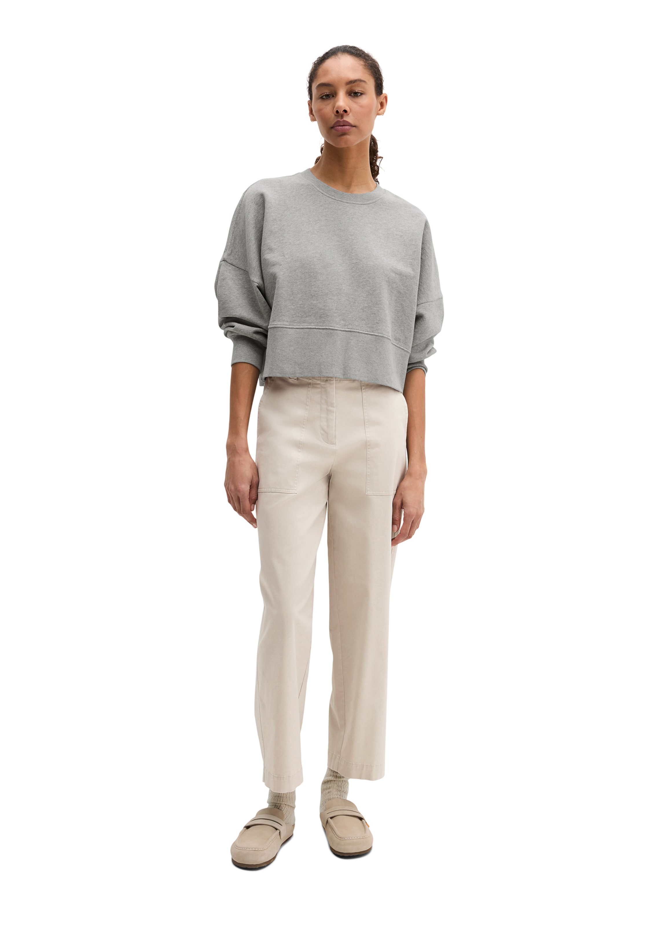 Marc O'Polo Sweatshirt in Grau