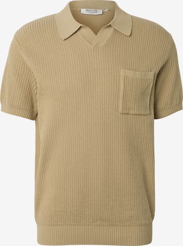 INDICODE JEANS Pullover 'Harli' in Beige: Vorderseite