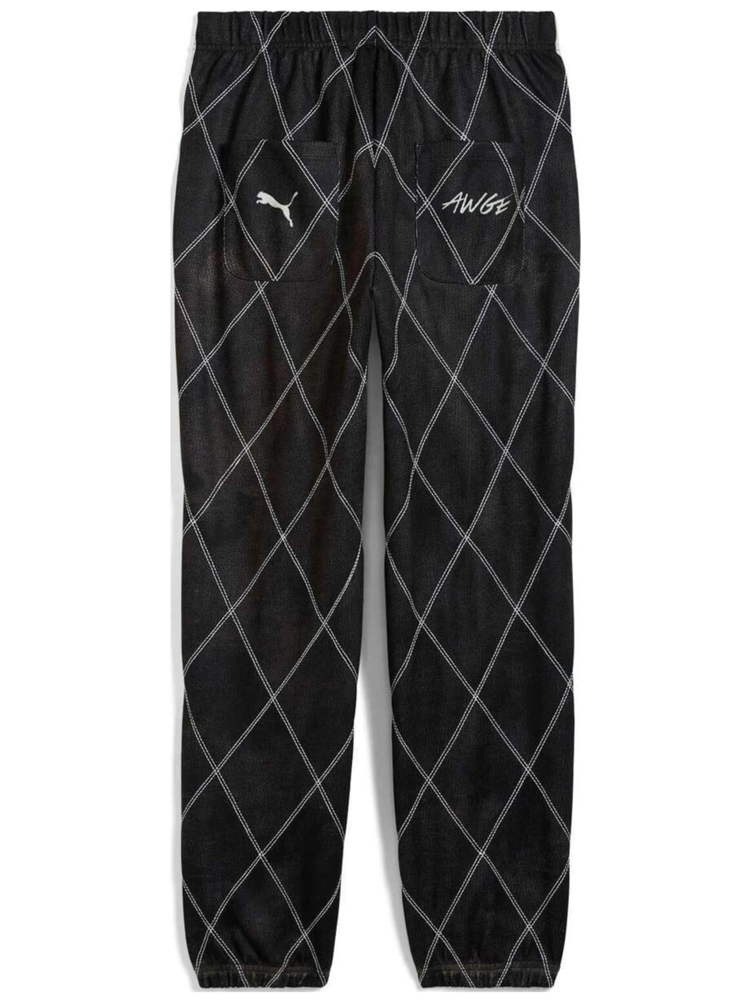 regular Pantaloni sportivi 'Puma X Aap Rocky Distressed Sweat Pant' di PUMA in nero