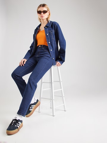WRANGLER Úzky strih Džínsy - Modrá